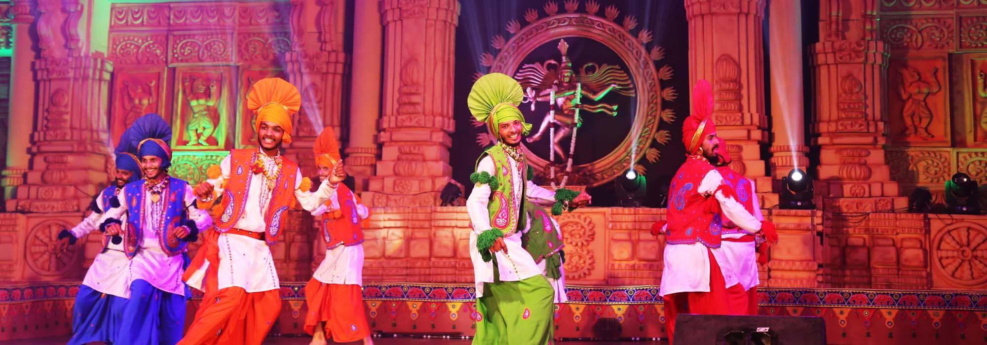 Bhangra, a folk dance of Punjab
