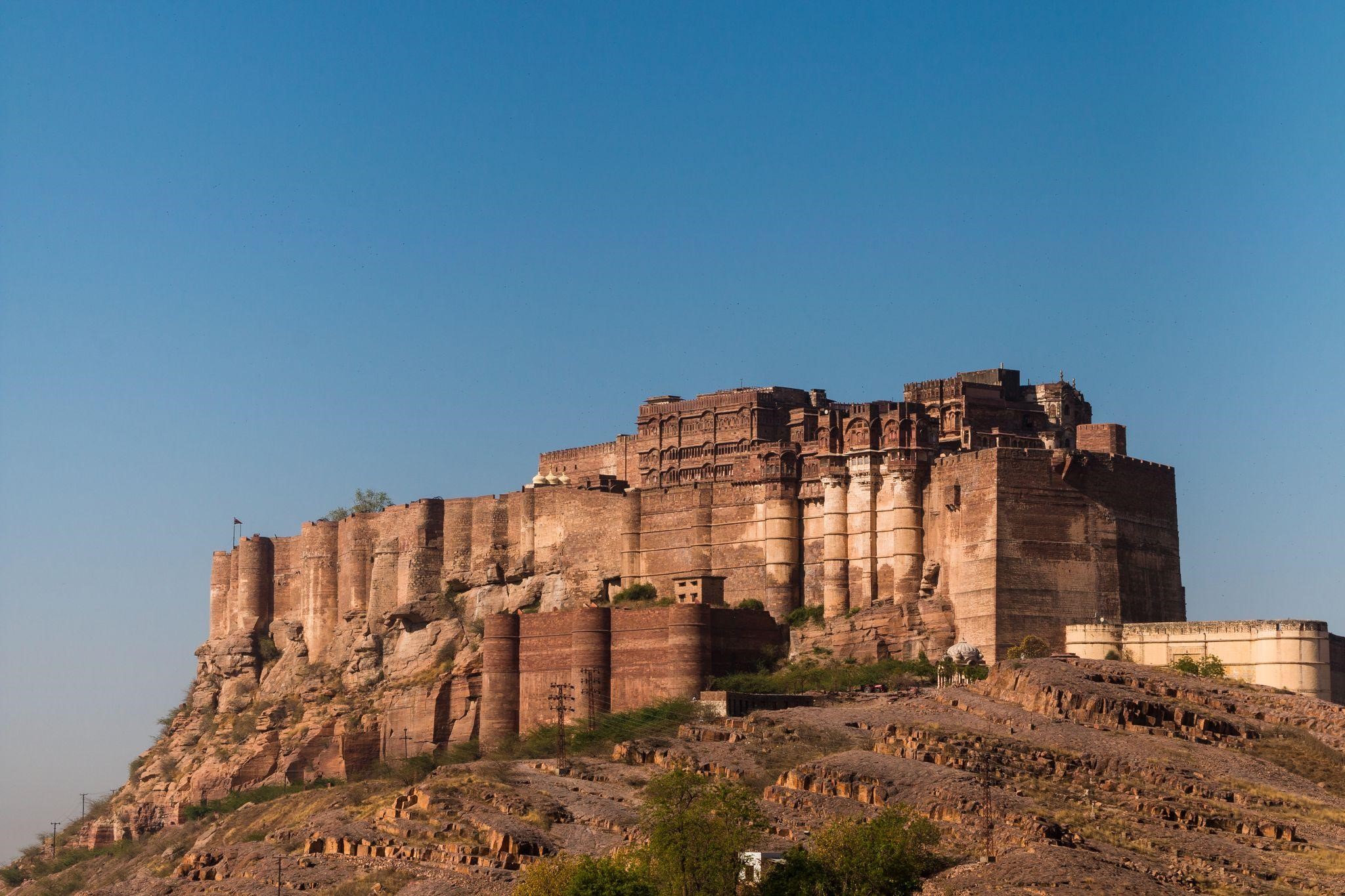 The majestic Mehrangarh fort. Image Source: Flickr.