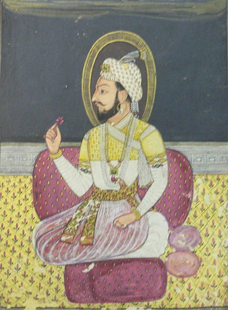 Sambhaji, the eldest son of the Maratha ruler, Chhatrapati Shivaji